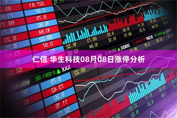 仁信 华生科技08月08日涨停分析